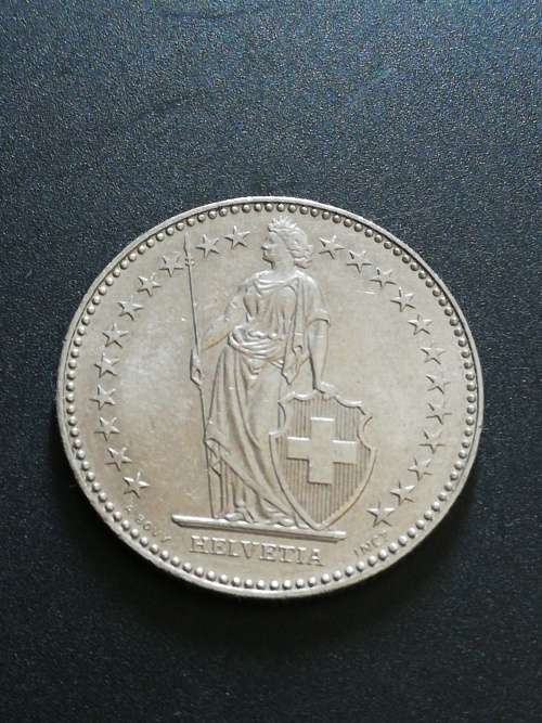 1993 Switzerland 2 Franc