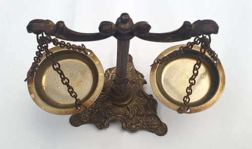 Brass Scales of Justice made in Italy