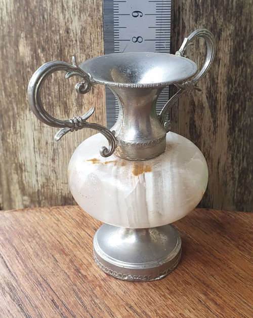 CUTEST FAT ALABASTER TROPHY to have  for any competition