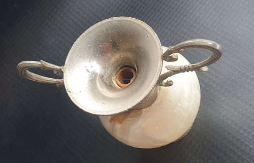 CUTEST FAT ALABASTER TROPHY to have  for any competition