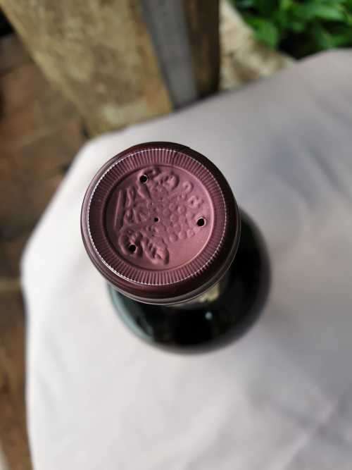 AN OLD BOTTLE OF SIMONSVLEI CABERNET SAUVIGNON - MERLOT