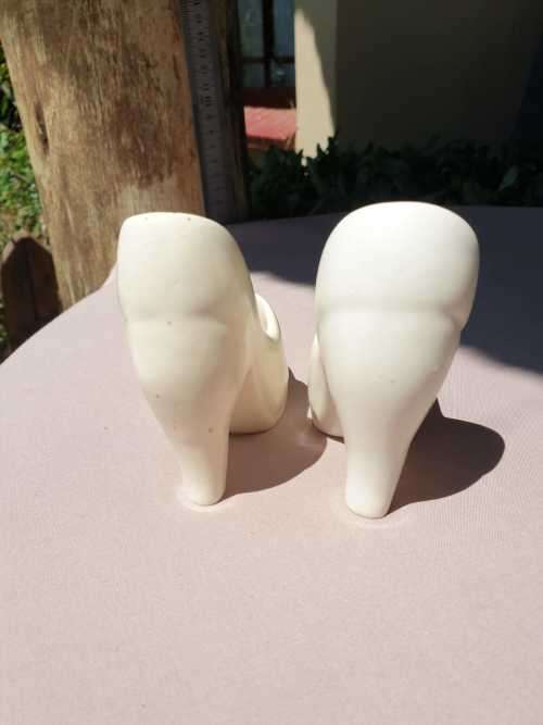 CUTE PAIR OF CERAMIC CINDERELLA SHOES