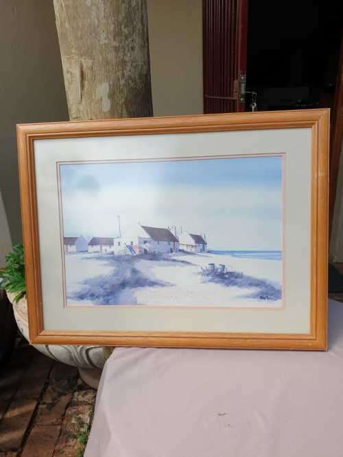 A BEAUTIFUL MIKE DULY WATERCOLOUR