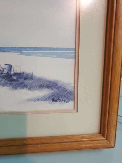 A BEAUTIFUL MIKE DULY WATERCOLOUR