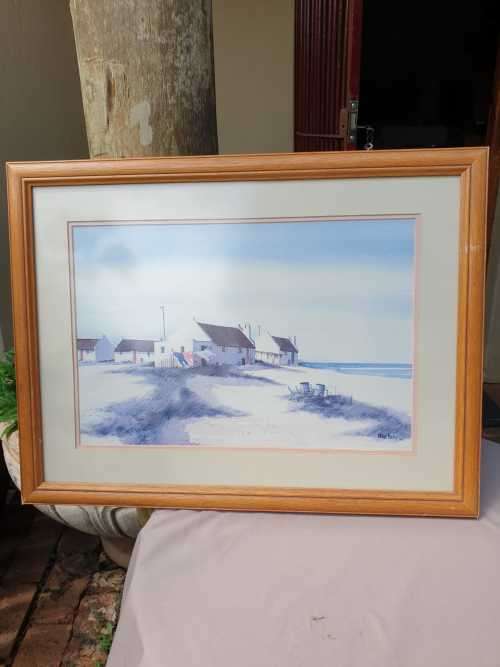 A BEAUTIFUL MIKE DULY WATERCOLOUR