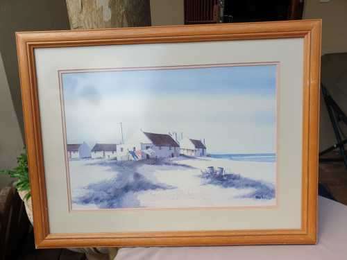 A BEAUTIFUL MIKE DULY WATERCOLOUR