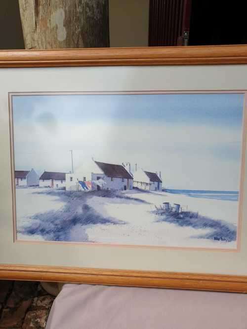 A BEAUTIFUL MIKE DULY WATERCOLOUR