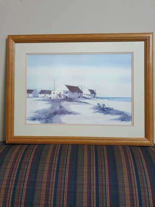 A BEAUTIFUL MIKE DULY WATERCOLOUR