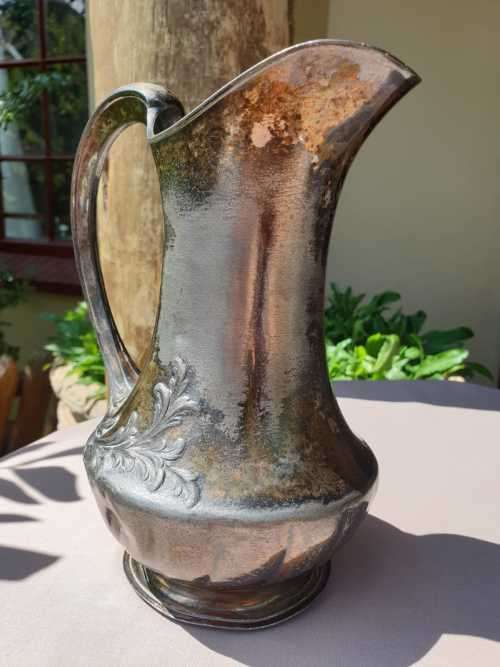 VERY SPECIAL! ORFEVRERIE GALLIA SILVER-PLATED MILK JUG FROM FRANCE
