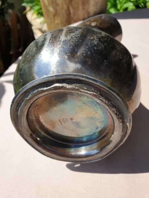 VERY SPECIAL! ORFEVRERIE GALLIA SILVER-PLATED MILK JUG FROM FRANCE