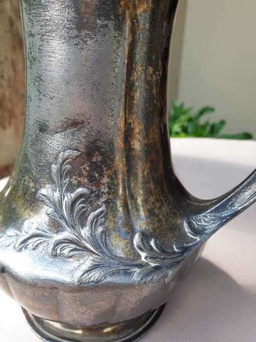 VERY SPECIAL! ORFEVRERIE GALLIA SILVER-PLATED MILK JUG FROM FRANCE