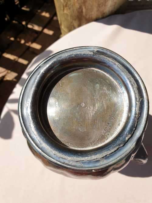 VERY SPECIAL! ORFEVRERIE GALLIA SILVER-PLATED MILK JUG FROM FRANCE