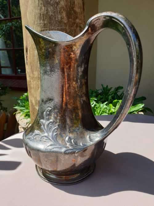 VERY SPECIAL! ORFEVRERIE GALLIA SILVER-PLATED MILK JUG FROM FRANCE