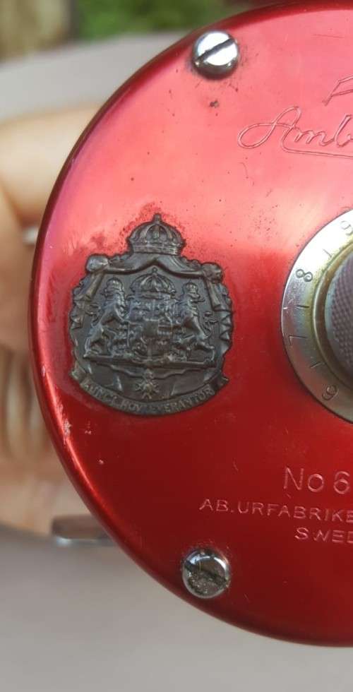 RARE VINTAGE ABU AMBASSADEUR 6000 MULTIPLIER FISHING REEL