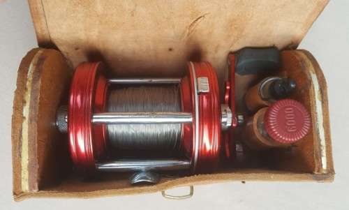RARE VINTAGE ABU AMBASSADEUR 6000 MULTIPLIER FISHING REEL