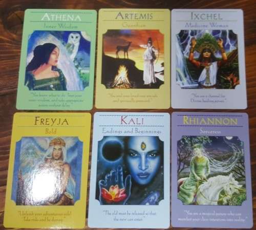 44 DECK GODDESS GUIDANCE ORACLE CARDS