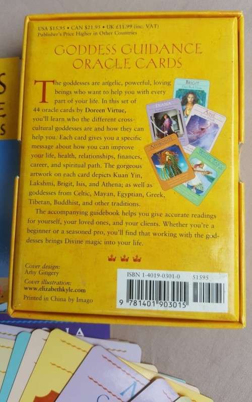 44 DECK GODDESS GUIDANCE ORACLE CARDS