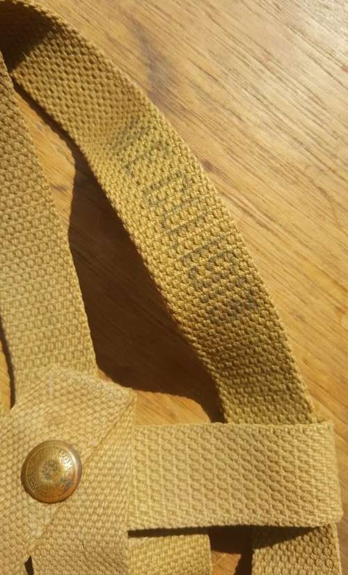 WW1 1913 MECO ARMY ISSUE WATER BOTTLE CARRIER