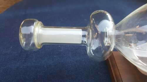 IMPOSSIBLE! BLOWN GLASS VIKING LONGSHIP IN A BOTTLE