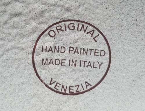 ORIGINAL HAND PAINTED VENEZIA MASQUERADE MASK MADE IN ITALY