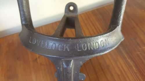 ANTIQUE VICTORIAN 1860S LOVELOCK LONDON NO 3 COFFEE GRINDER