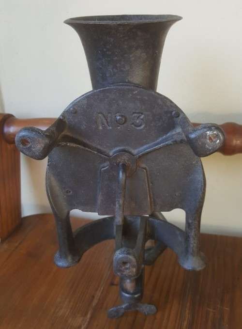 ANTIQUE VICTORIAN 1860S LOVELOCK LONDON NO 3 COFFEE GRINDER