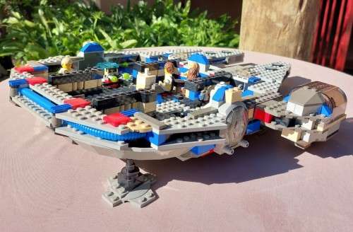 ORIGINAL LEGO STAR WARS FIRST (2000) MILLENIUM FALCON (7190) 98% COMPLETE