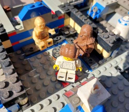 ORIGINAL LEGO STAR WARS FIRST (2000) MILLENIUM FALCON (7190) 98% COMPLETE