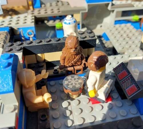 ORIGINAL LEGO STAR WARS FIRST (2000) MILLENIUM FALCON (7190) 98% COMPLETE