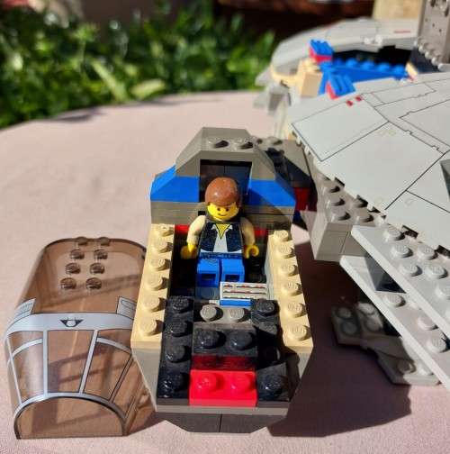 ORIGINAL LEGO STAR WARS FIRST (2000) MILLENIUM FALCON (7190) 98% COMPLETE