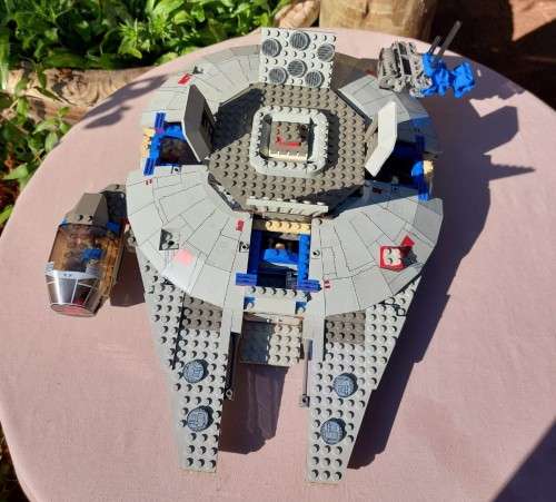 ORIGINAL LEGO STAR WARS FIRST (2000) MILLENIUM FALCON (7190) 98% COMPLETE