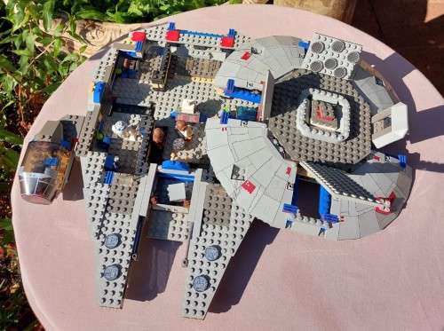 ORIGINAL LEGO STAR WARS FIRST (2000) MILLENIUM FALCON (7190) 98% COMPLETE