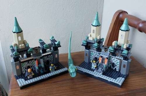 ORIGINAL LEGO HARRY POTTER CHAMBER OF SECRETS (4730) FROM 2002 - ABOUT 85% COMPLETE
