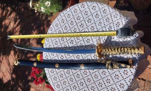 SAMURAI KATANA SWORD WITH SCABBARD WELL MADE WITH 440 STAINLESS STEEL IN TAIWAN