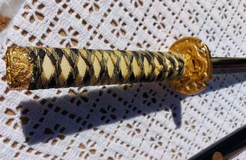 SAMURAI KATANA SWORD WITH SCABBARD WELL MADE WITH 440 STAINLESS STEEL IN TAIWAN