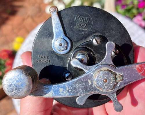 VINTAGE PENN JIGMASTER 500 SALTWATER FISHING REEL MADE IN USA