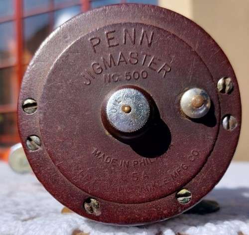 VINTAGE PENN JIGMASTER 500 SALTWATER FISHING REEL MADE IN USA