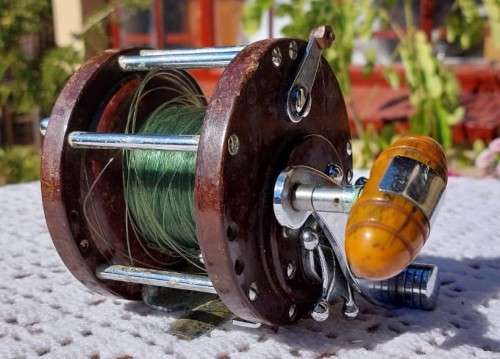 VINTAGE TATLER 3 BIG GAME FISHING REEL MADE IN ENGLAND