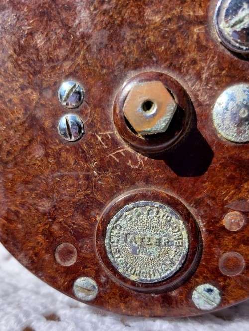 VINTAGE TATLER 3 BIG GAME FISHING REEL MADE IN ENGLAND