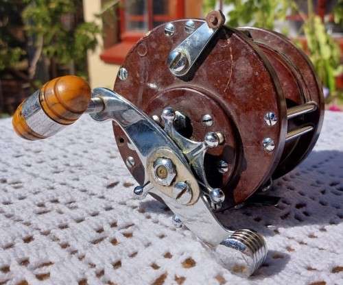 VINTAGE TATLER 3 BIG GAME FISHING REEL MADE IN ENGLAND