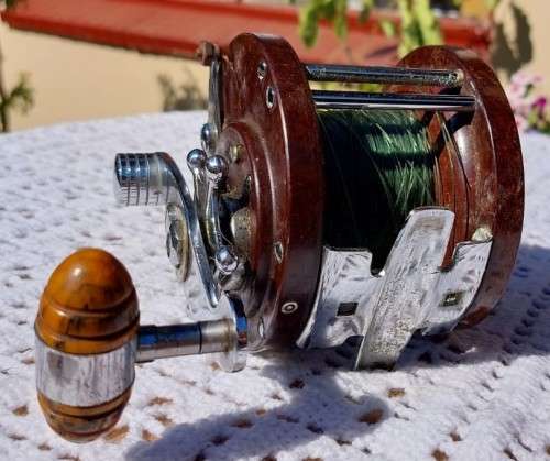 VINTAGE TATLER 3 BIG GAME FISHING REEL MADE IN ENGLAND