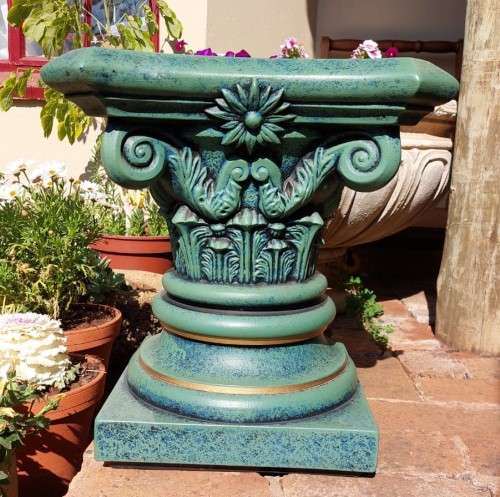 LARGE 44CM HIGH THACKWRAY CERAMIC PEDASTAL