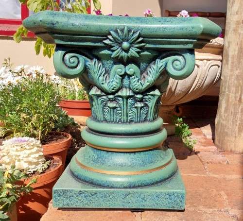 LARGE 44CM HIGH THACKWRAY CERAMIC PEDASTAL