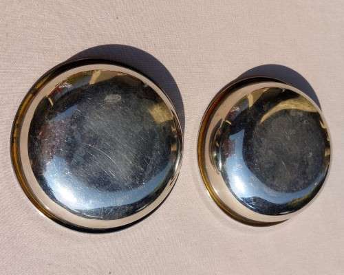 VINTAGE OLRI ITALIAN SILVER PLATED BOWLS OR CUPS