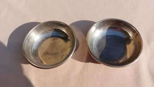 VINTAGE OLRI ITALIAN SILVER PLATED BOWLS OR CUPS