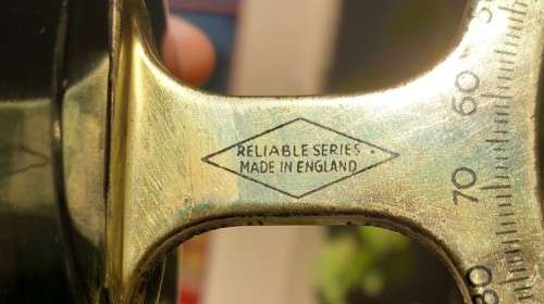 ANTIQUE 1930S VERY RARE RELIABLE SERIES SMALL GLOBE MADE IN ENGLAND - SHOWS MANY OLD COUNTRY NAMES