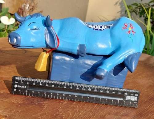 FOR ALL THE LADY BLUE BULL SUPPORTERS OUT THERE. A BLOU BULLE HANGBUL CERAMIC NR22N