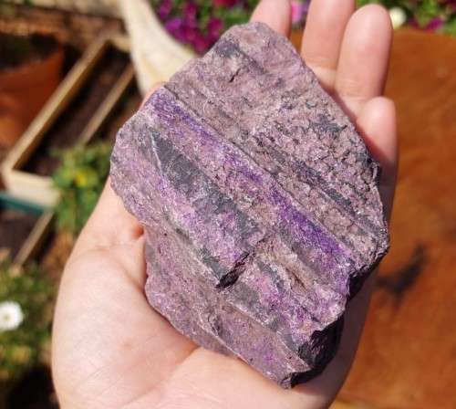GORGEOUS LILAC GRANDMOTHER LIPIDOLITE STONE ROCK SAMPLE