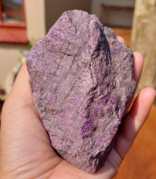 GORGEOUS LILAC GRANDMOTHER LIPIDOLITE STONE ROCK SAMPLE