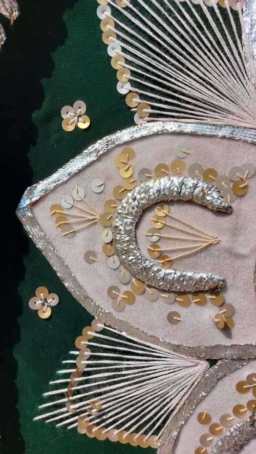 AUTHENTIC HANDMADE MEXICAN SOMBRERO HAT BY BELRI  LARGE 57CM DIAMETER